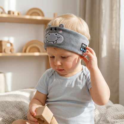 Kids 2-in-1 Bluetooth Sleep Headband – Wireless Music Headband for Travel & Sleep