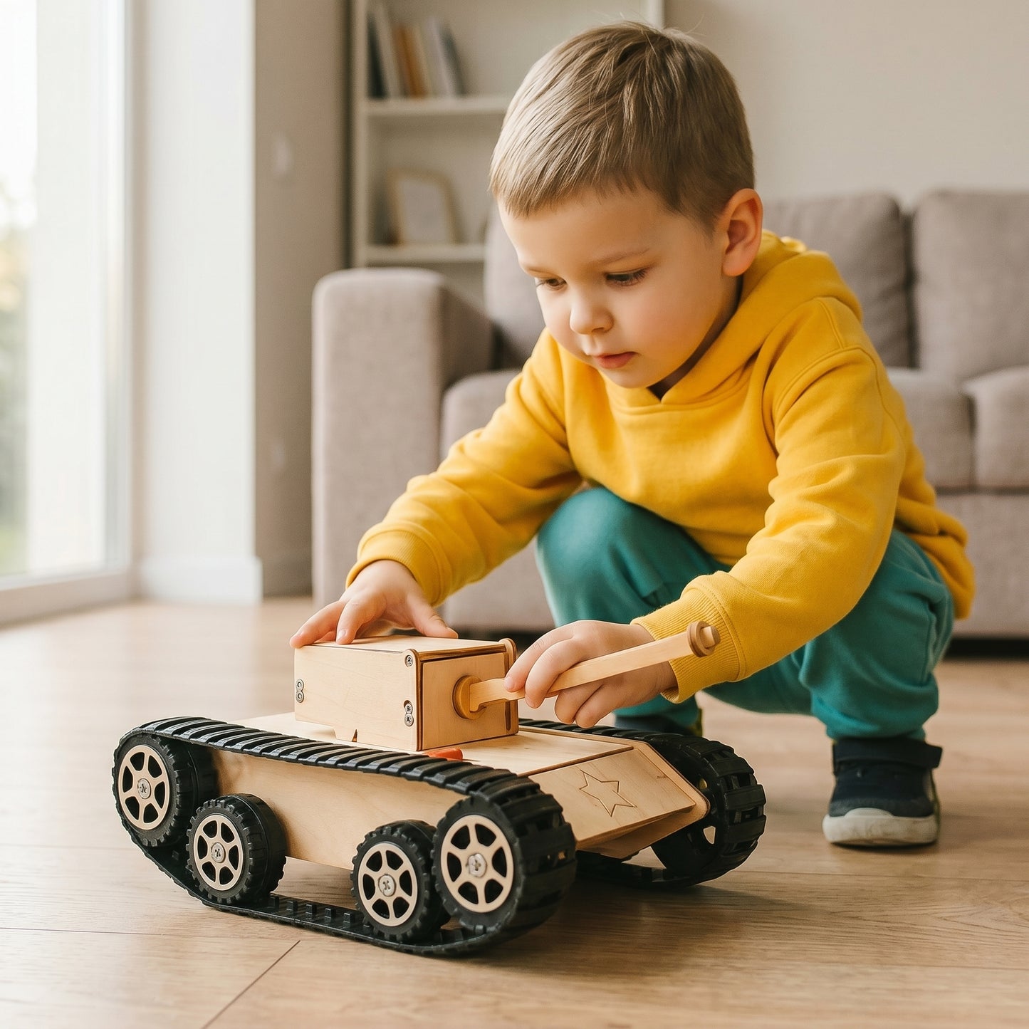 DIY Construction STEM Set for Kids