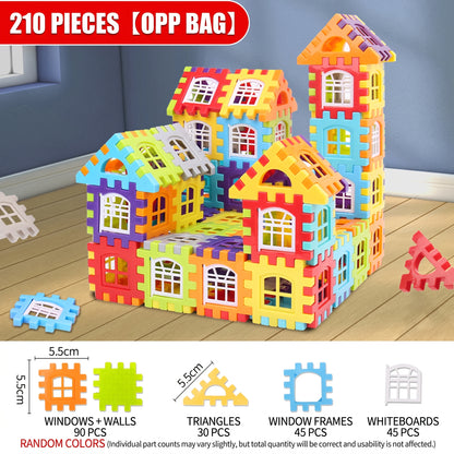 Creative Interlocking Building Blocks Set for Kids