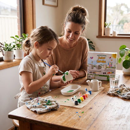 DIY Indoor Garden Painting & Growing Kit for Kids