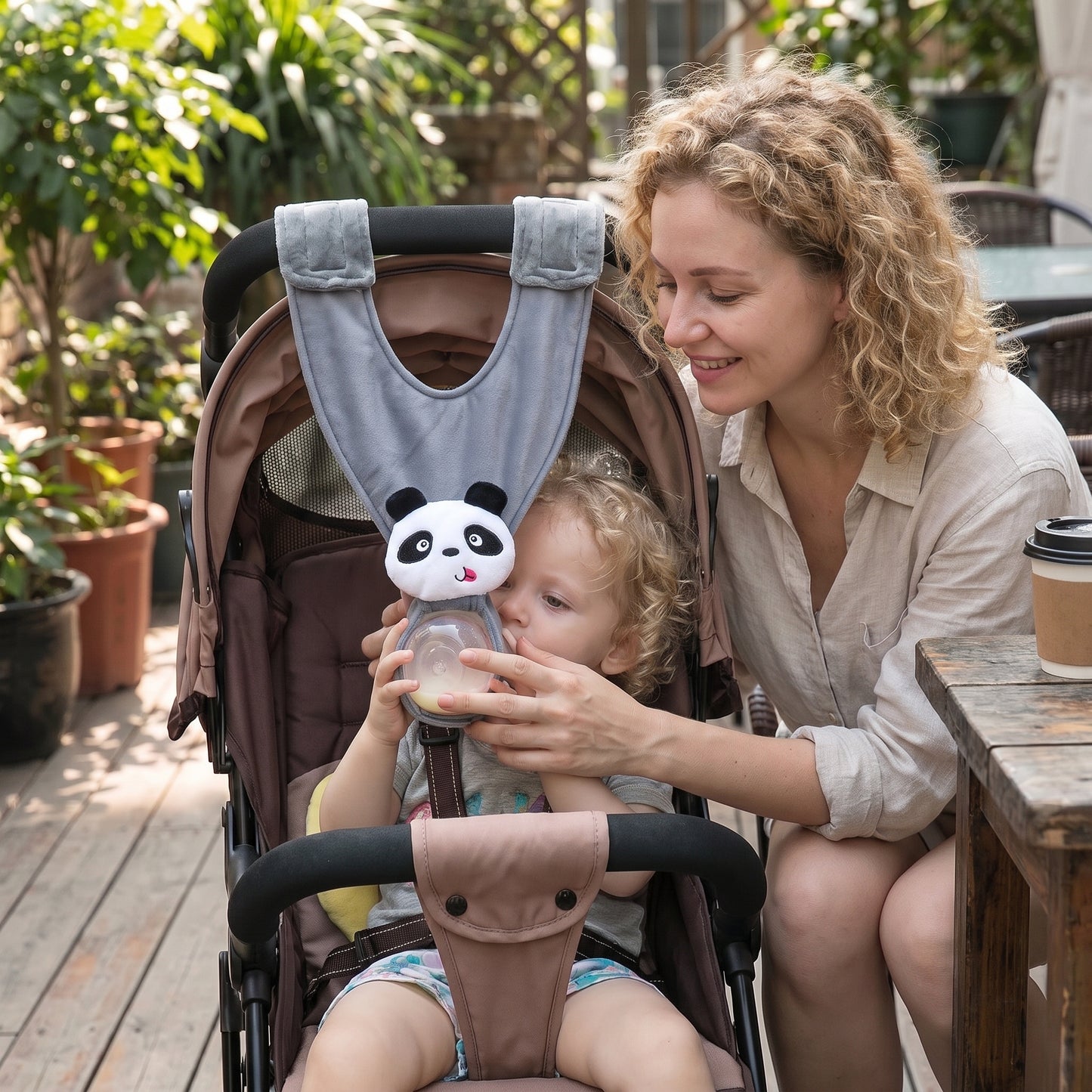 Adjustable Baby Bottle Holder for Hands-Free Feeding
