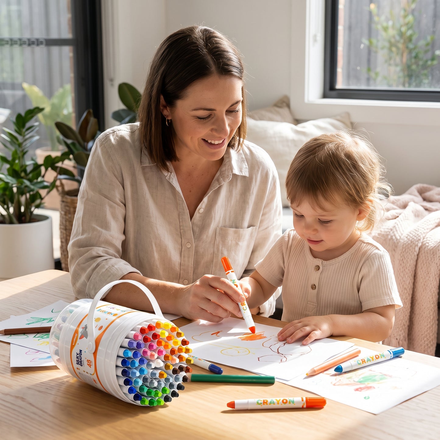 Twistable Washable Crayons for Kids
