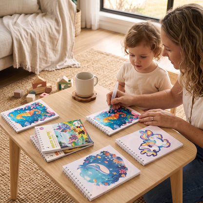 Kids Portable Watercolour Painting Book