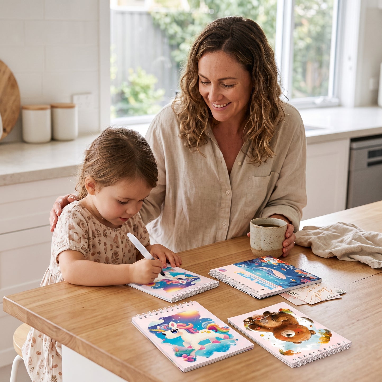 Kids Portable Watercolour Painting Book