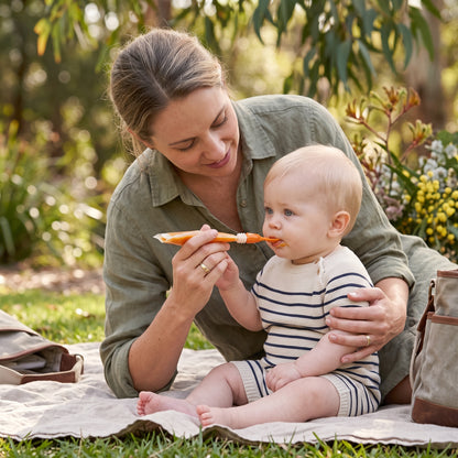Reusable Silicone Baby Spoon (2-pack)