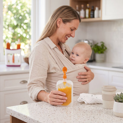 Reusable Silicone Baby Spoon (2-pack)