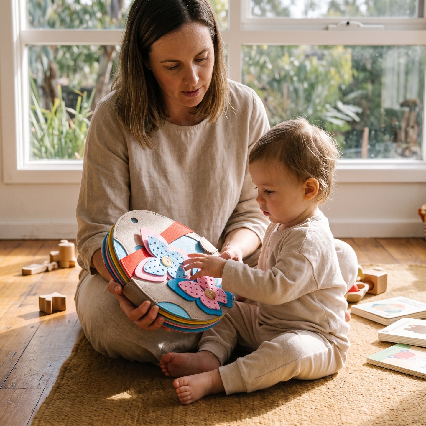 Montessori Rabbit Busy Book