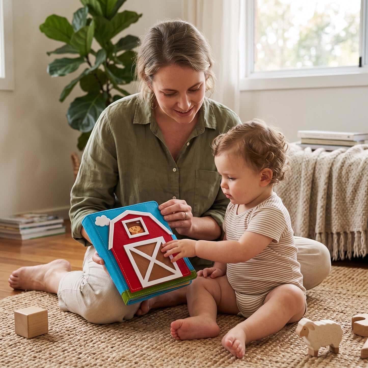 Montessori Farm Busy Book