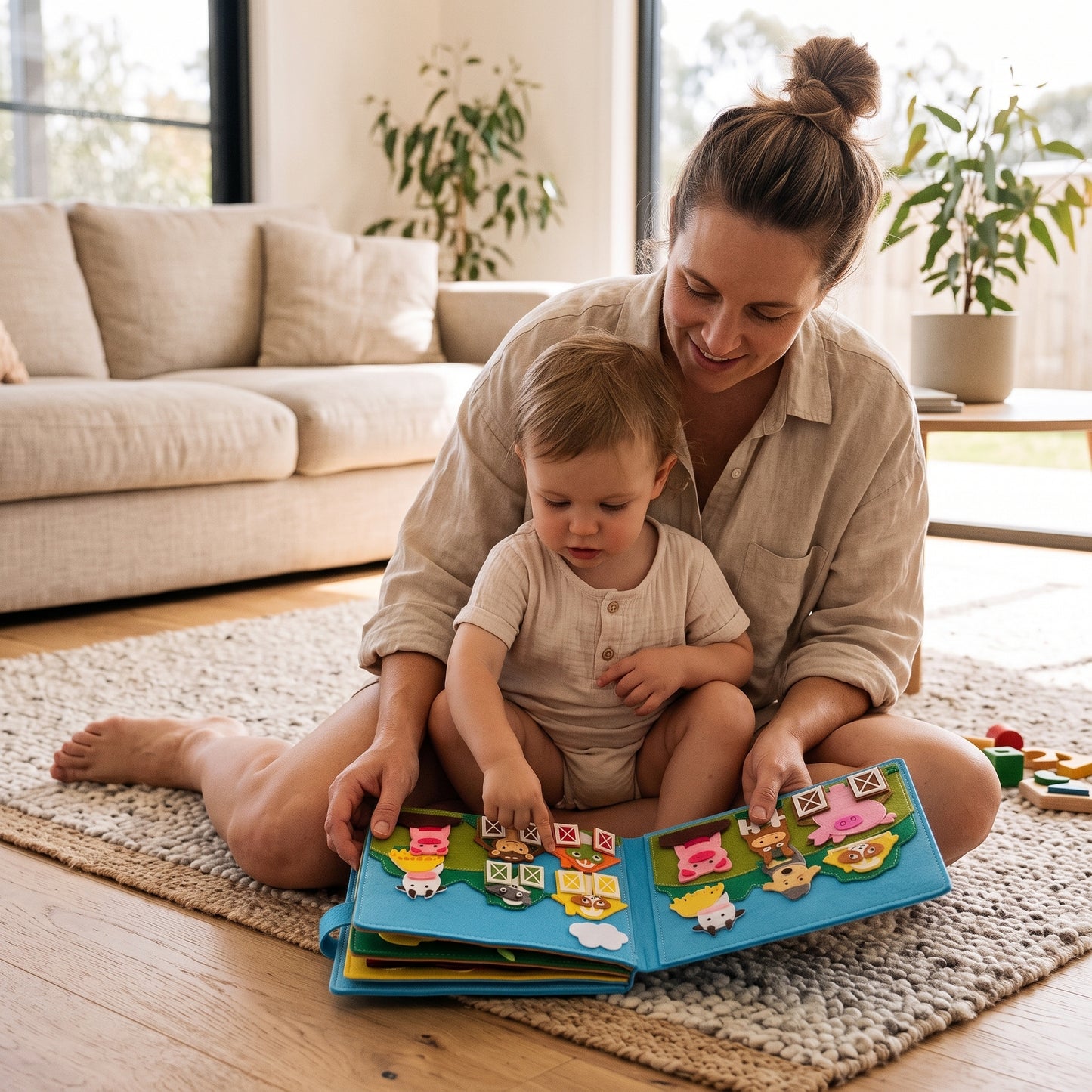 Montessori Farm Busy Book