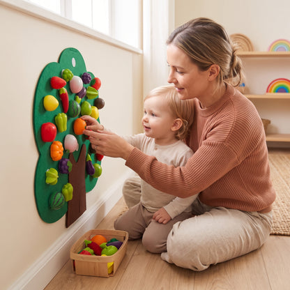 Montessori Fruit Tree Felt Board