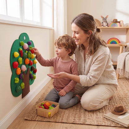 Montessori Fruit Tree Felt Board