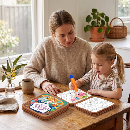 Reusable Montessori Water Doodle Book for Kids
