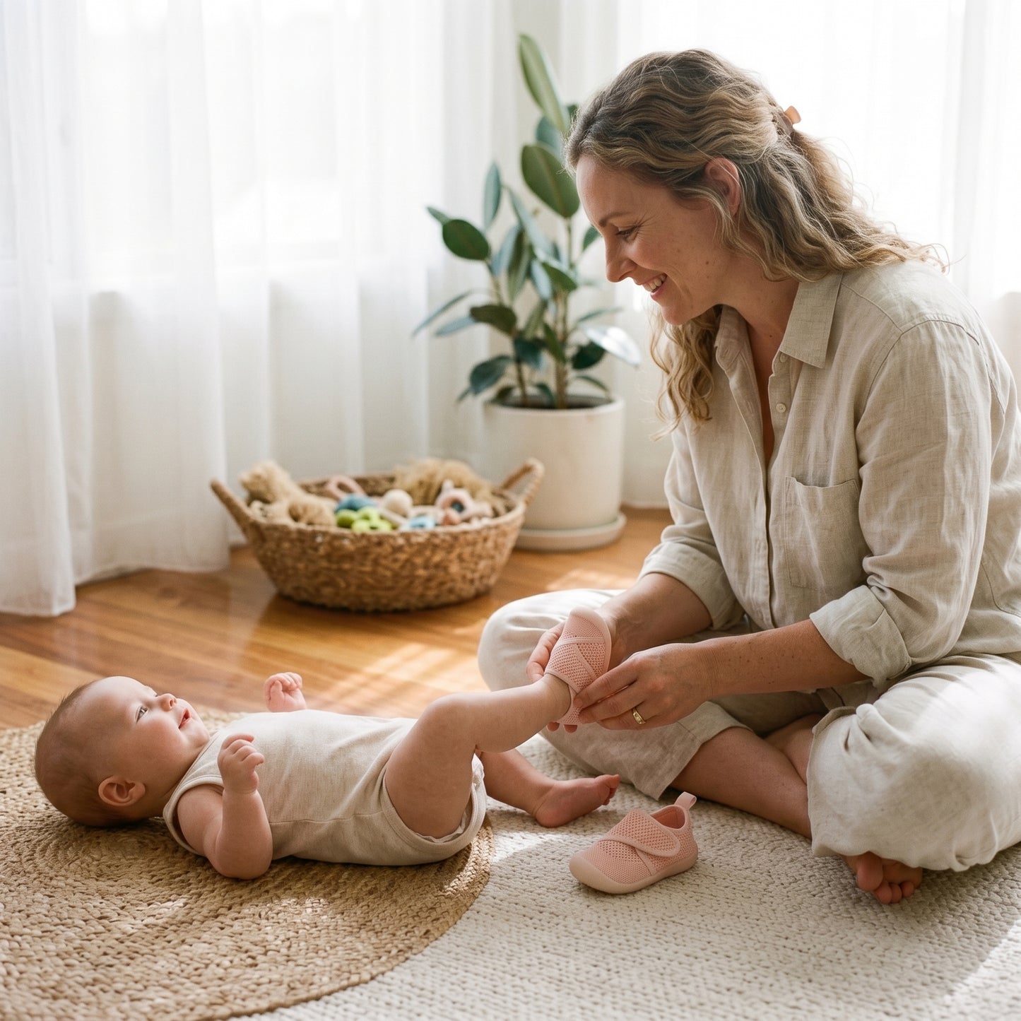 Breathable Baby Sock Shoes