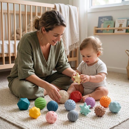 Silicone Baby Stacking Blocks