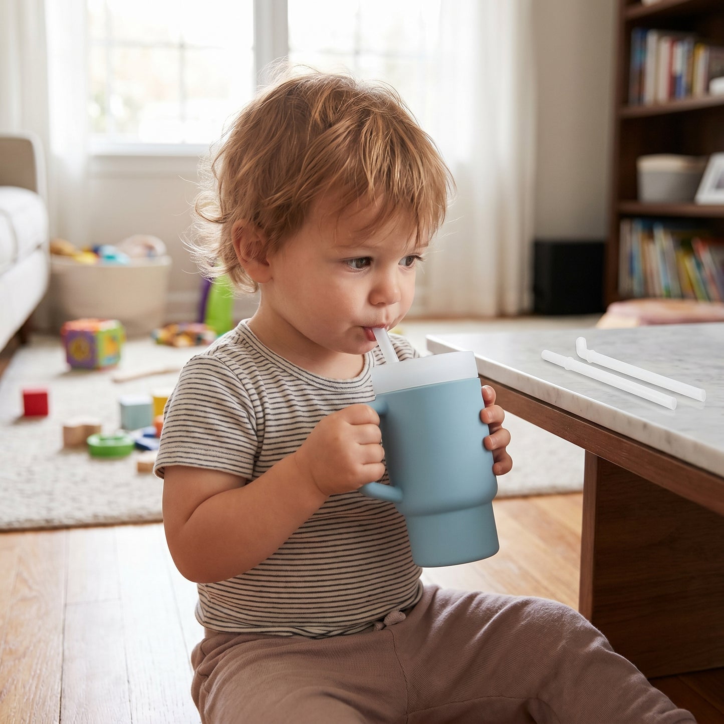 Kids Insulated Straw Tumbler 280ml
