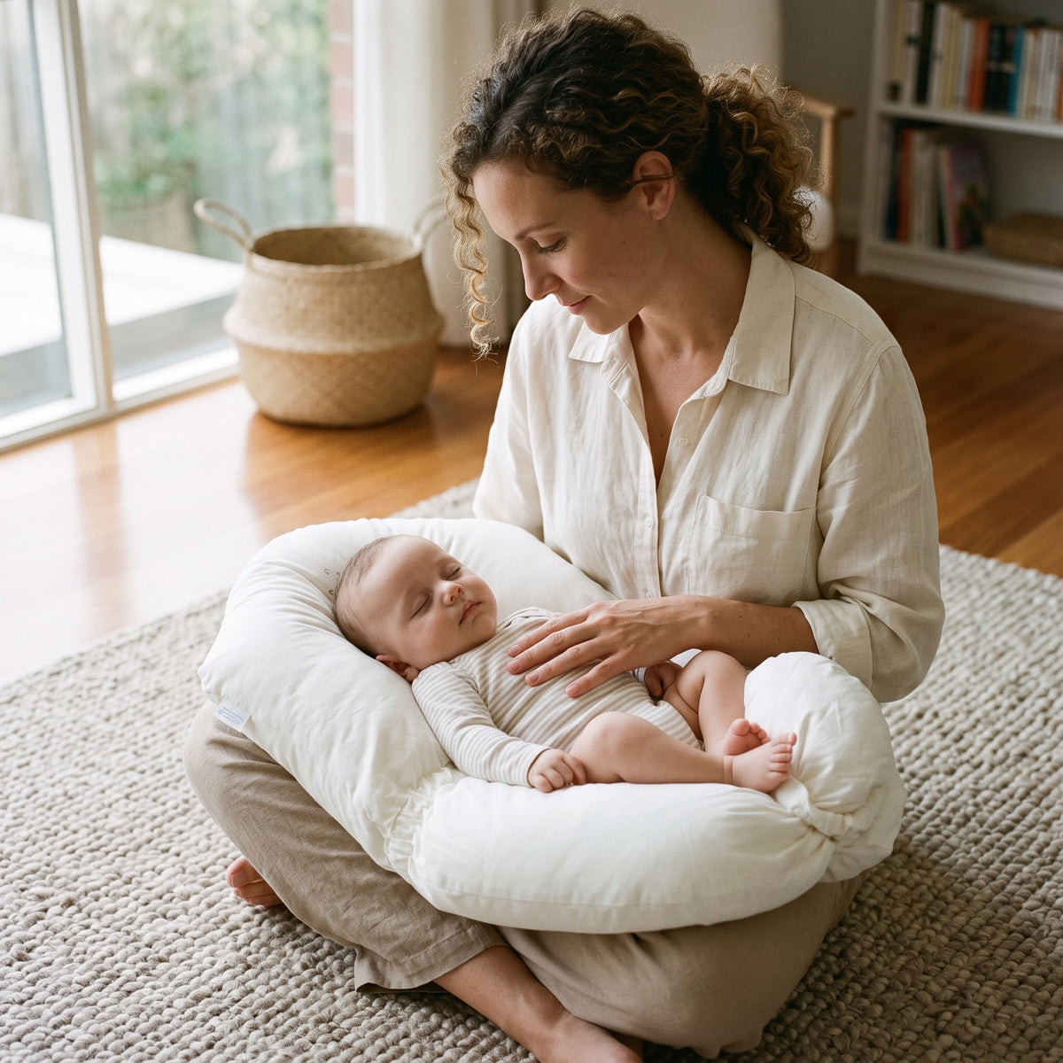 Baby Nest Pillow – Soft & Cosy Newborn Lounger