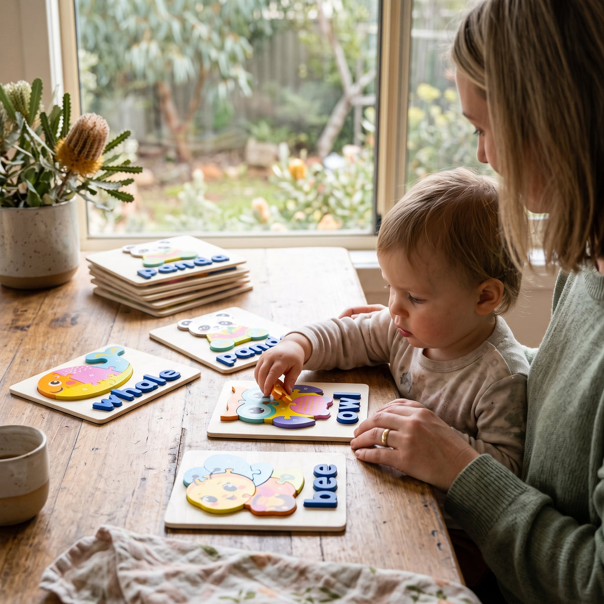 3D Animal Alphabet Puzzle for Kids