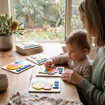 3D Animal Alphabet Puzzle for Kids