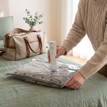 Vacuum Storage Bags with Wireless Air Pump