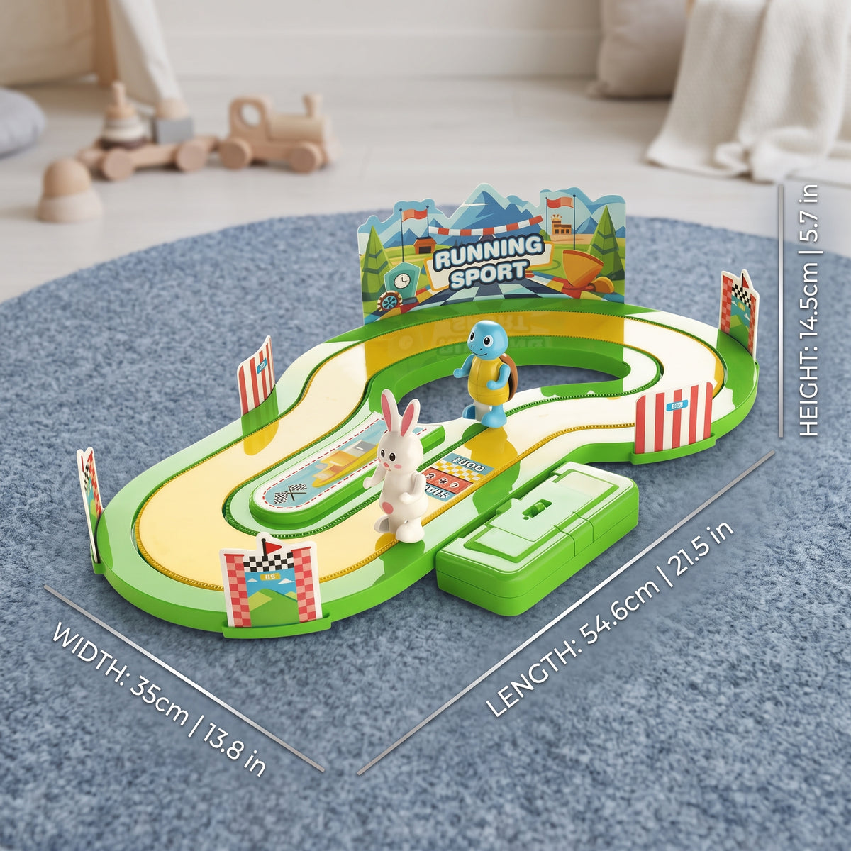 Motion-Sensing Racing Track Game for Kids