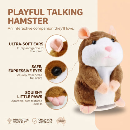 Interactive Talking Hamster Toy