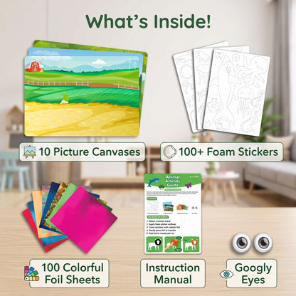 Kids DIY Foil Art Craft Kit