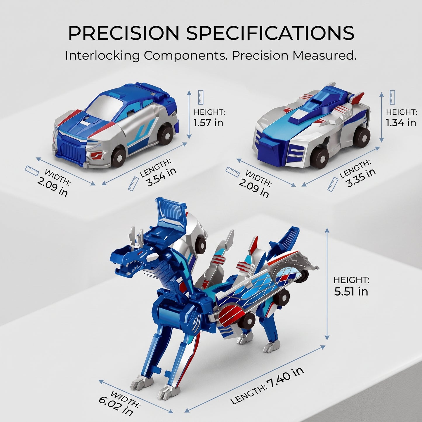 2 in 1 Transforming Robot Car