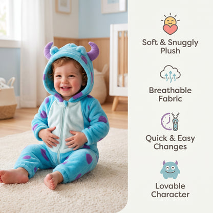 Cozy Fluffy Monster Costume for Babies & Toddlers