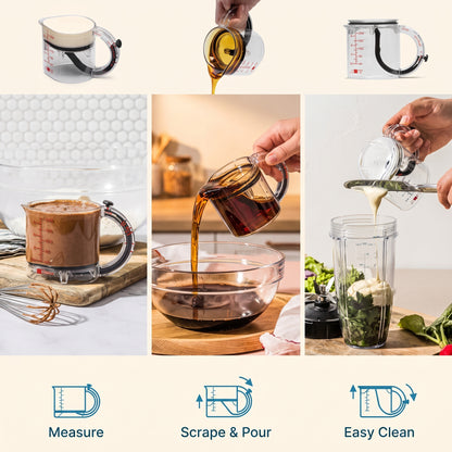 2-in-1 Adjustable Measuring Cup
