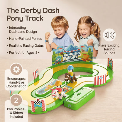 Motion-Sensing Racing Track Game for Kids