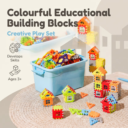 Creative Interlocking Building Blocks Set for Kids