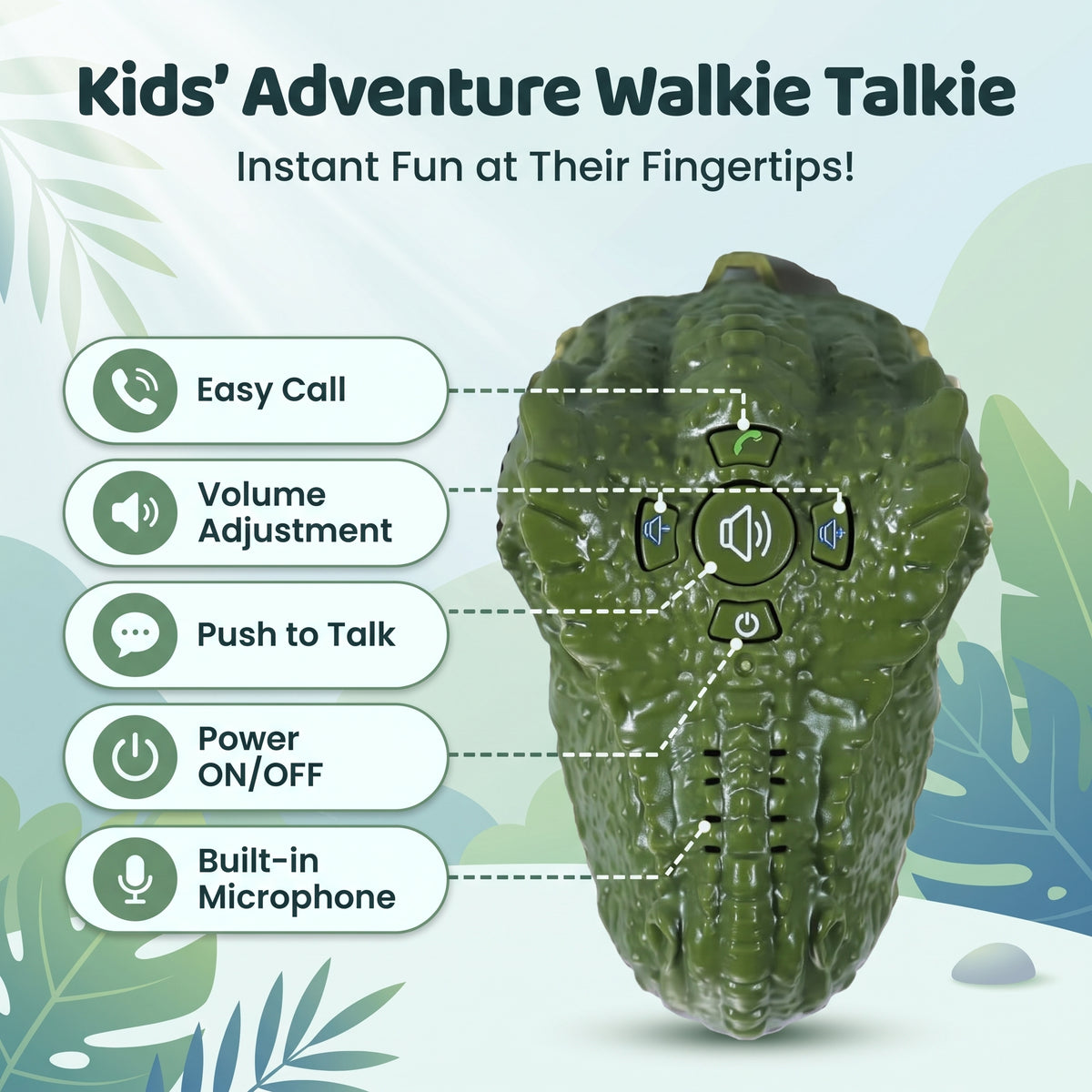 Dinosaur Walkie Talkies for Kids