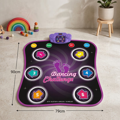 Kids’ Light-Up Bluetooth Dance Mat with 5 Game Modes
