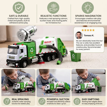 Metal Street Sweeper Toy