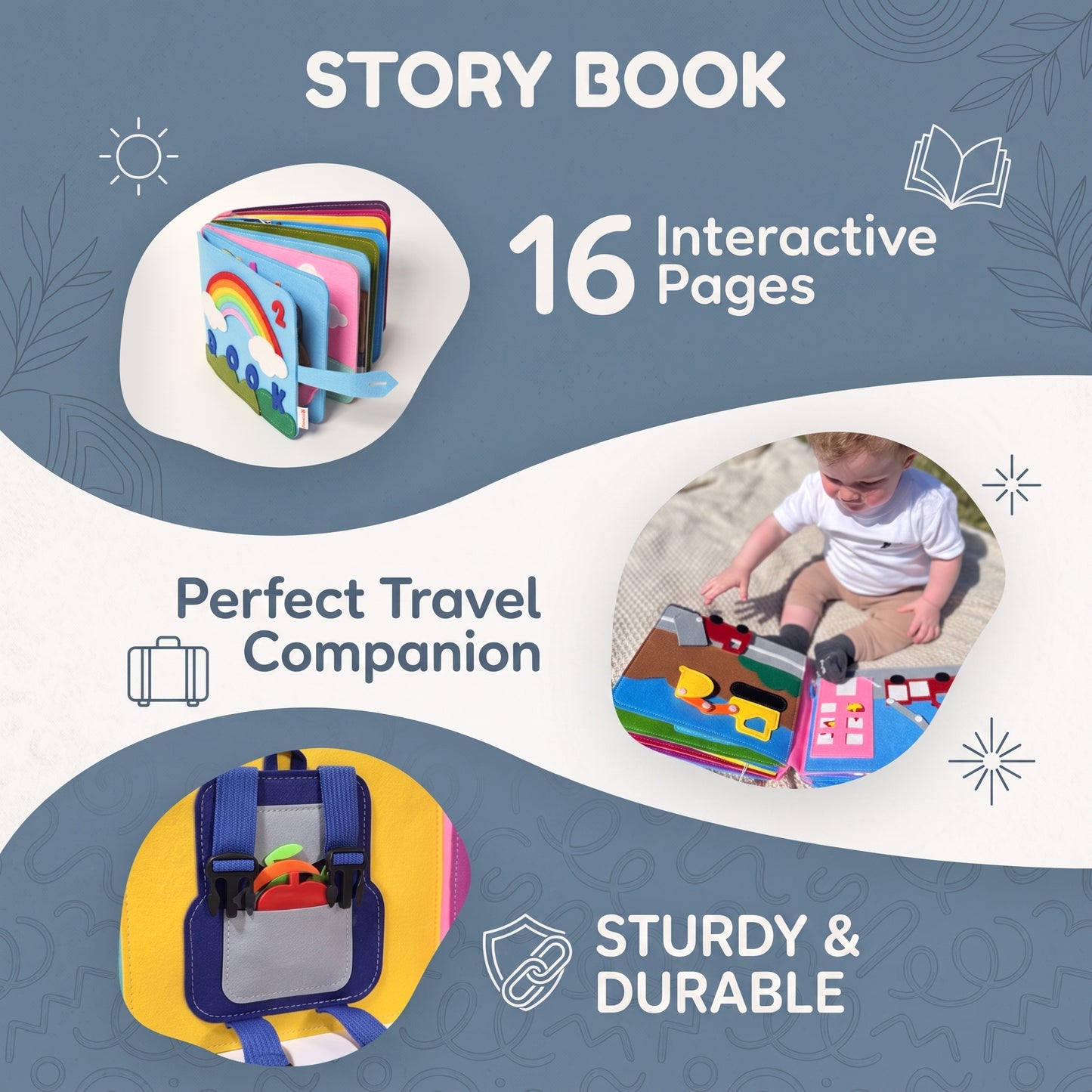 Montessori Busy Story Book