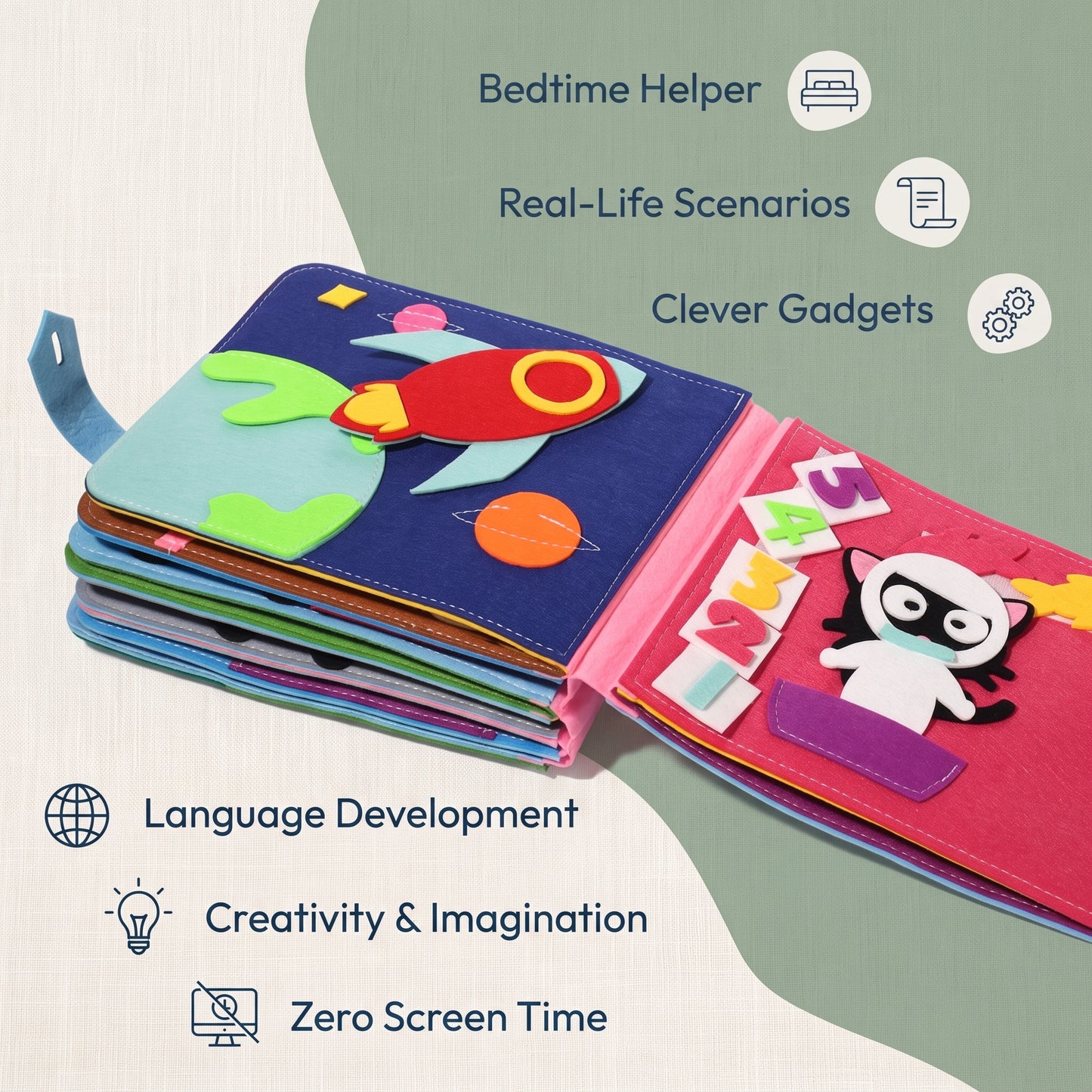 Montessori Busy Story Book