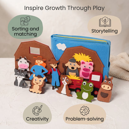 Montessori Farm Busy Book