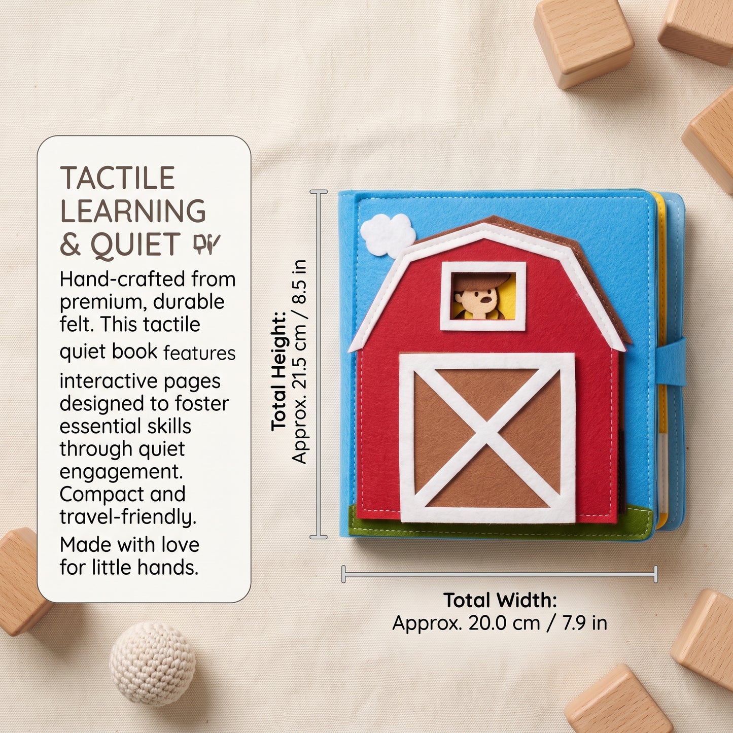 Montessori Farm Busy Book