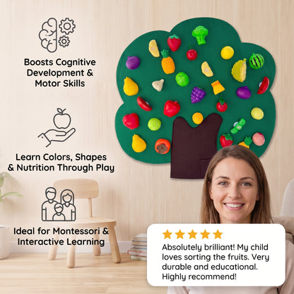 Montessori Fruit Tree Felt Board