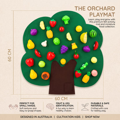 Montessori Fruit Tree Felt Board