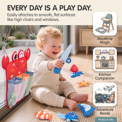 Magnetic Fishing Bath Toy Set