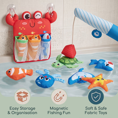 Magnetic Fishing Bath Toy Set