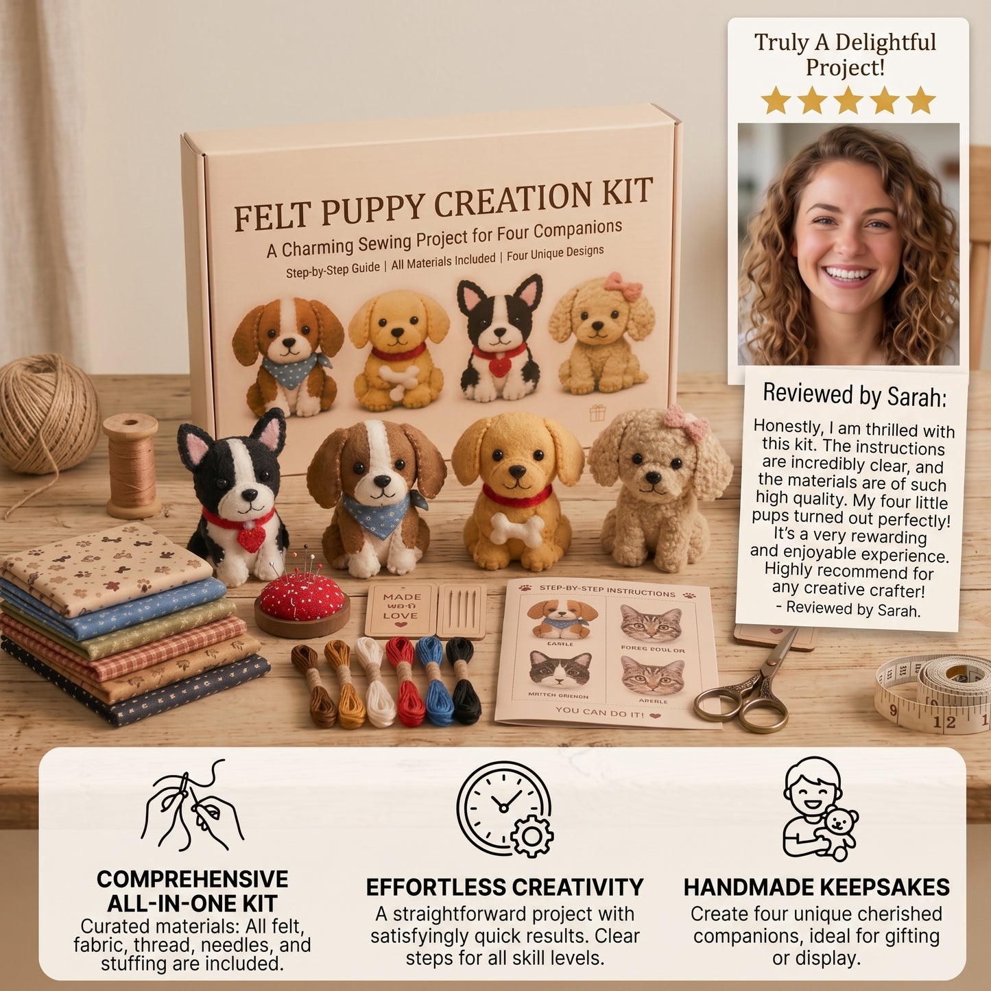 DIY Plush Sewing Kit for Kids