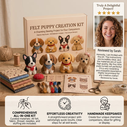 DIY Plush Sewing Kit for Kids
