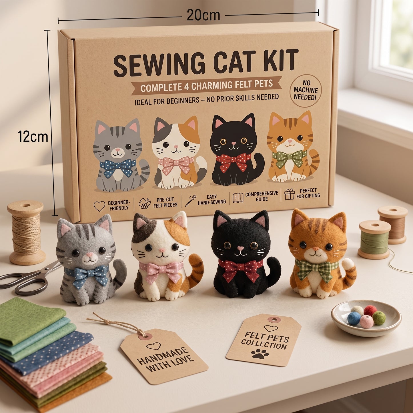 DIY Plush Sewing Kit for Kids