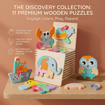 Wooden Chunky Animal Puzzle