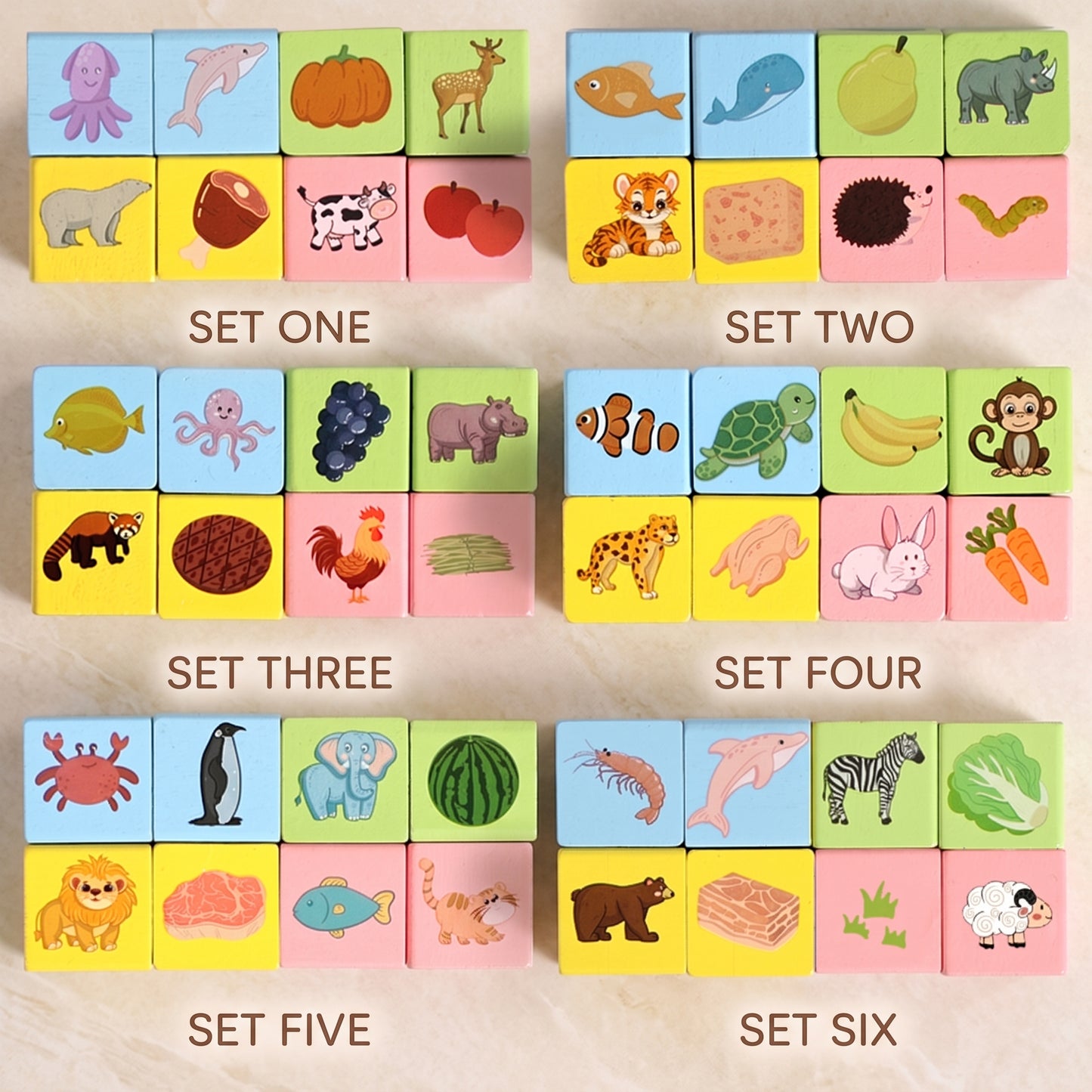 Animal Shadow Matching Game