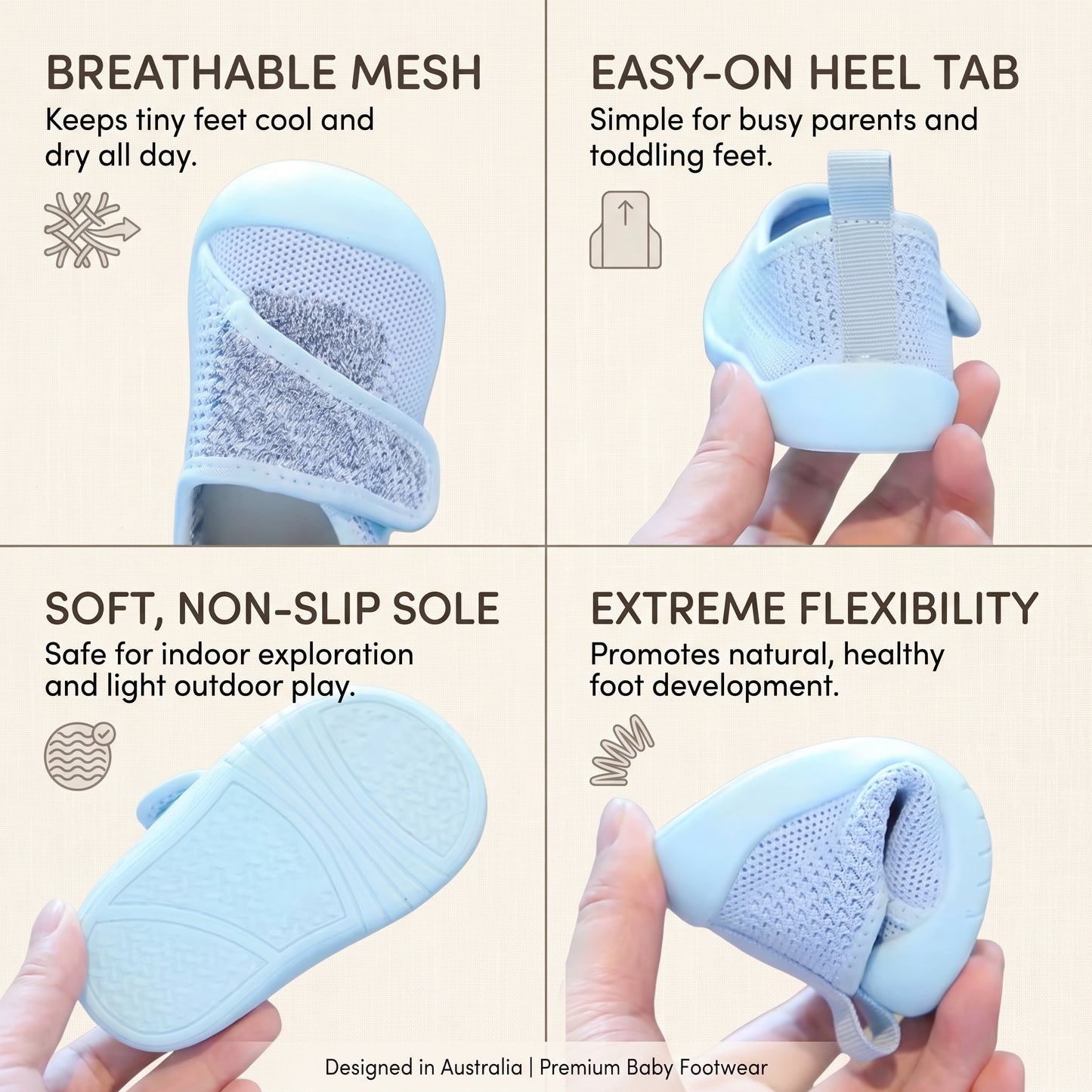 Breathable Baby Sock Shoes