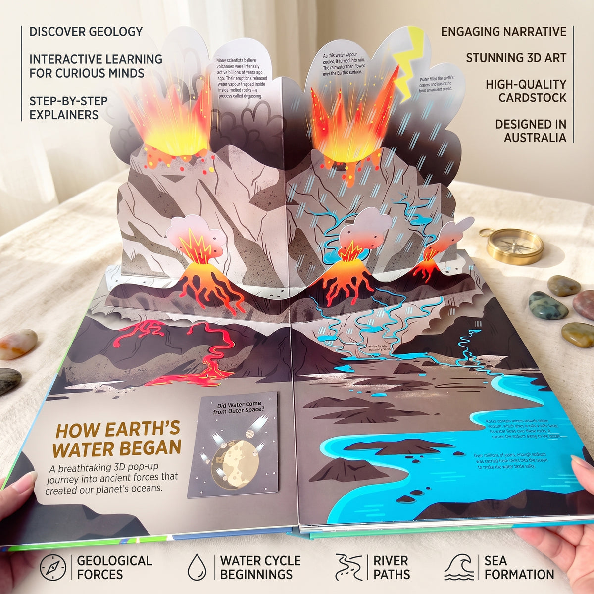 The Big 3D Pop-Up Learning Book for Kids