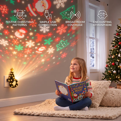 Christmas Projector Lamp for Kids